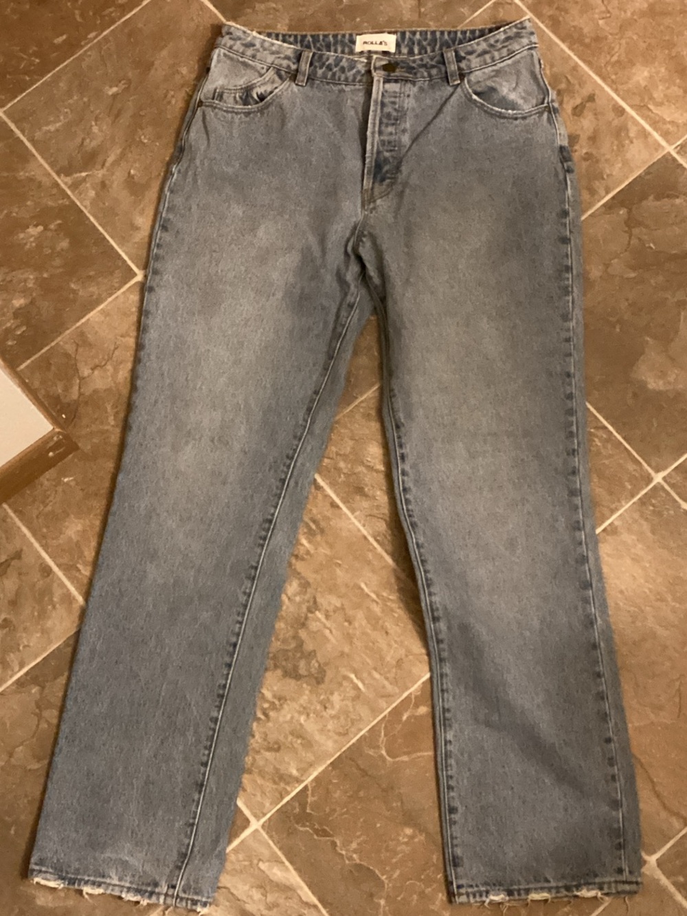 ROLLA'S Light Blue Straight Leg Women's Jeans